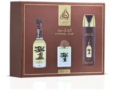 Set Lattafa Eternal Oud EDP 100ml + EDP 20ml + Dezodorantas 200ml
