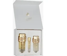 Lattafa Perfumes Musamam Baltas Intense Dárková sada EDP 100 ml, miniaturka EDP 12 ml a vlasová mlha 50 ml