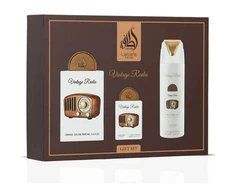 Set Lattafa Vintage Radio EDP 100ml + EDP 20ml + Dezodorantas 200ml