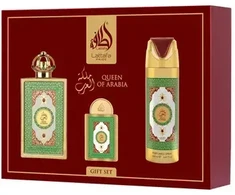 Set Lattafa Queen Of Arabia EDP 100ml + EDP 20ml + Dezodorantas 200ml