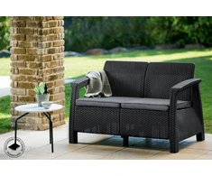 Keter Corfu Love Seat sofa - Ruda
