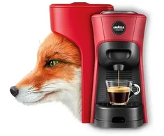 Lavazza kapsulinis Kavos aparatas LM 840 Tiny Eco / 18000527 Juodas, red