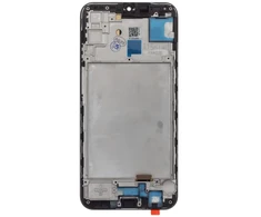 For_Samsung LCD display + Touch Unit + Front Cover for Samsung A155/A156 Galaxy A15 4G/5G Juodas (TFT)