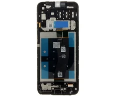 Dėklas LCD ekranas + jutiklinis blokas + priekinis dangtelis Samsung A145 Galaxy A14 4G Juodas (Paslaugų paketas)