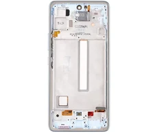 Dėklas LCD ekranas + jutiklinis blokas + priekinis dangtelis Samsung A536B Galaxy A53 5G Awesome Mėlyna (Paslaugų paketas)