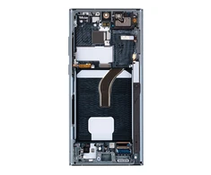Dėklas LCD ekranas + jutiklinis blokas + priekinis dangtelis „Samsung S908B Galaxy S22 Ultra Žalias“ (pakeitimų paketas)