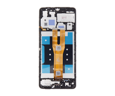 Dėklas LCD ekranas + jutiklinis blokas + priekinis dangtelis Samsung A065 Galaxy A06 Juodas (pakeitimų paketas)