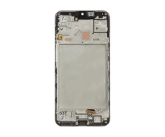 Dėklas Skystųjų kristalų ekranas + jutiklinis blokas + priekinis dangtelis Samsung A155/A156 Galaxy A15 4G/5G Juodas (pakeitimų paketas)