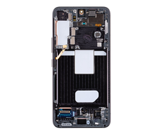 Dėklas LCD ekranas + jutiklinis blokas + priekinis dangtelis Samsung S901B Galaxy S22 Phantom Juodas (pakeitimų paketas)