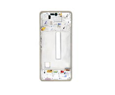 Dėklas LCD ekranas + jutiklinis blokas + priekinis dangtelis Samsung A536B Galaxy A53 5G Awesome Baltas (paslaugų paketas)