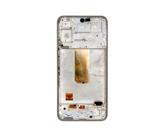 Dėklas LCD ekranas + jutiklinis blokas + priekinis dangtelis Samsung A546B Galaxy A54 5G Awesome Baltas (pakeitimų paketas)