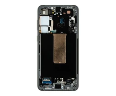 Dėklas LCD ekranas + jutiklinis blokas + priekinis dangtelis „Samsung S916 Galaxy S23+ Graphite“ (pakeitimų paketas)