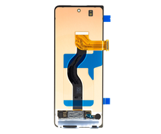 Dėklas Skystųjų kristalų ekranas + jutiklinis blokas išorinis Samsung F936 Galaxy Z Fold 4 5G Juodas (servisų paketas)