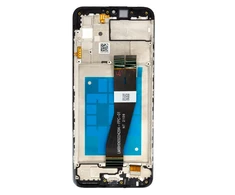 Dėklas LCD ekranas + jutiklinis blokas Samsung A025G Galaxy A02s Juodas (pakeitimų paketas)