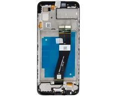 LCD ekranas + jutiklinis blokas Samsung A035G Galaxy A03 Juodas (pakeitimų paketas)