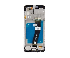 Dėklas LCD ekranas + jutiklinis blokas Samsung A035G Galaxy A03 Juodas (pakeitimų paketas)