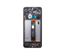 Dėklas LCD ekranas + jutiklinis blokas Samsung A047F Galaxy A04s Juodas (Paslaugų paketas)