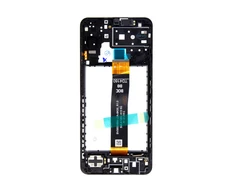 Dėklas Skystųjų kristalų ekranas + jutiklinis blokas Samsung A136 Galaxy A13 5G Juodas (Paslaugų paketas)