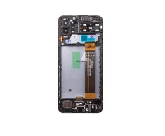 Dėklas LCD ekranas + jutiklinis blokas Samsung A137F Galaxy A13 Juodas (pakeitimų paketas)