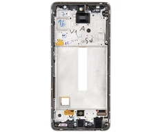 LCD ekranas + jutiklinis blokas Samsung A526/A525 Galaxy A52 Baltas (pakeitimų paketas)