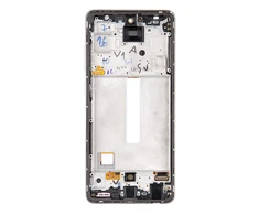 Dėklas LCD ekranas + jutiklinis blokas Samsung A526/A525 Galaxy A52 Baltas (pakeitimų paketas)