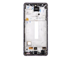 Dėklas LCD ekranas + jutiklinis blokas Samsung A526 / A525 Galaxy A52 Violet (pakeitimų paketas)