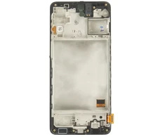 Dėklas LCD ekranas + jutiklinis blokas „Samsung M317F Galaxy M31S Juodas“ (pakeitimų paketas)