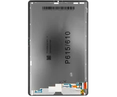 Dėklas LCD display + Touch Unit Samsung P610/615 Galaxy TAB S6 Lite Juodas (Service Pack)