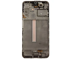 Dėklas LCD ekranas + jutiklinis blokas + priekinis dangtelis Samsung A256B Galaxy A25 Juodas (pakeitimų paketas)