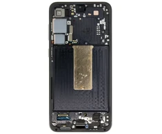 LCD ekranas + jutiklinis blokas + priekinis dangtelis Samsung S916 Galaxy S23+ Phantom Juodas (pakeitimų paketas)