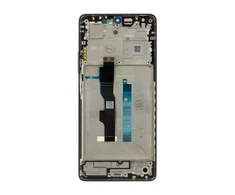 Dėklas LCD ekranas + jutiklinis blokas + priekinis dangtelis, skirtas „Xiaomi Redmi Note 13 5G Juodas“ (pakeitimų paketas)