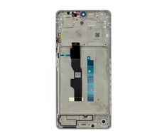 Dėklas LCD ekranas + jutiklinis blokas + priekinis dangtelis, skirtas „Xiaomi Redmi Note 13 5G Artic Baltas“ (pakeitimų paketas)