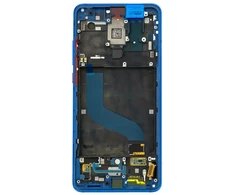 Dėklas For_Xiaomi LCD ekranas + jutiklinis blokas + priekinis dangtelis, skirtas Xiaomi Mi9T / Mi9T Pro Mėlyna