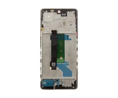 Dėklas LCD ekranas + jutiklinis blokas + priekinis dangtelis, skirtas „Xiaomi Redmi Note 12 Pro+ 5G Juodas“ (pakeitimų paketas)