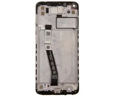 LCD ekranas + jutiklinis blokas + priekinis dangtelis, skirtas „Xiaomi Redmi Note 9 Midnight Gray“ (pakeitimų paketas)