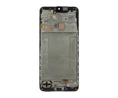 Dėklas LCD ekranas + jutiklinis blokas + priekinis dangtelis Samsung A166 Galaxy A16 5G Juodas (pakeitimų paketas)