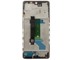LCD ekranas + jutiklinis blokas + priekinis dangtelis, skirtas „Xiaomi Redmi Note 12 Pro+ 5G Juodas“ (pakeitimų paketas)