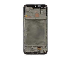 Dėklas LCD ekranas + jutiklinis blokas Samsung M156 Galaxy M15 5G Juodas (pakeitimų paketas)