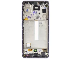 Dėklas LCD ekranas + jutiklinis blokas Samsung A528B Galaxy A52s 5G Light Violet (pakeitimų paketas)