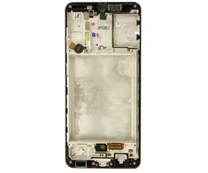 Dėklas LCD ekranas + jutiklinis blokas „Samsung A315F Galaxy A31 Juodas“ (pakeitimų paketas)