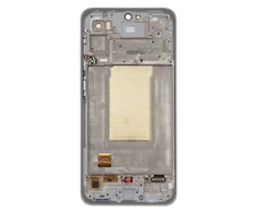Dėklas LCD ekranas + jutiklinis skydelis + priekinis dangtelis Samsung A366B Galaxy A36 5G baltas (pakeitimo paketas)