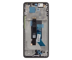 Dėklas LCD Ekranas + Touch Unit + Front Cover for Xiaomi Redmi Note 14 Pro 5G Juodas (Service Pack)