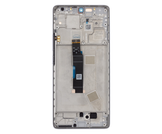 Dėklas LCD Ekranas + Touch Unit + Front Cover for Xiaomi Redmi Note 14 Pro 4G Violetinė (Service Pack)