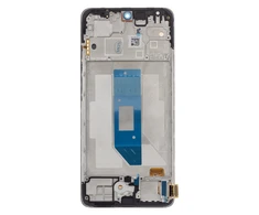Dėklas LCD ekranas + lietimui jautrus skydelis + priekinis dangtelis, skirtas „Xiaomi Redmi Note 14 4G“ (visuotinė versija) Juodas (pakeitimo paketas)