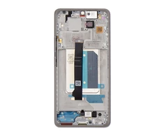 Dėklas LCD Ekranas + Touch Unit + Front Cover for Xiaomi Redmi Note 14 Pro+ 5G Violetinė (Service Pack)