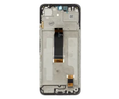 Dėklas LCD Ekranas + Touch Unit + priekinis dangtelis, skirtas Xiaomi Redmi 13 4G/5G Juodas (Service Pack)