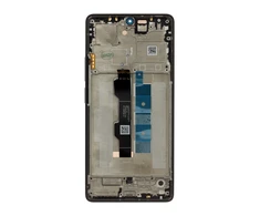 Dėklas LCD Ekranas + Touch Unit + priekinis dangtelis, skirtas Xiaomi Redmi Note 13 Pro 4G Juodas (Paslaugų paketas)