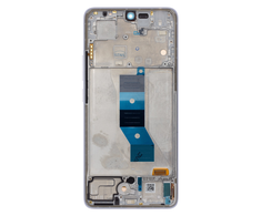 Dėklas LCD Ekranas + Touch Unit + Front Cover for Xiaomi Redmi Note 14 5G Violetinė (Service Pack)