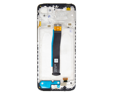Dėklas LCD ekranas + jutiklinis blokas + priekinis dangtelis, skirtas Xiaomi Redmi 10C Juodas (pakeitimų paketas)