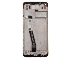Dėklas LCD ekranas + jutiklinis blokas + priekinis dangtelis, skirtas „Xiaomi Redmi Note 9 Midnight Gray“ (pakeitimų paketas)